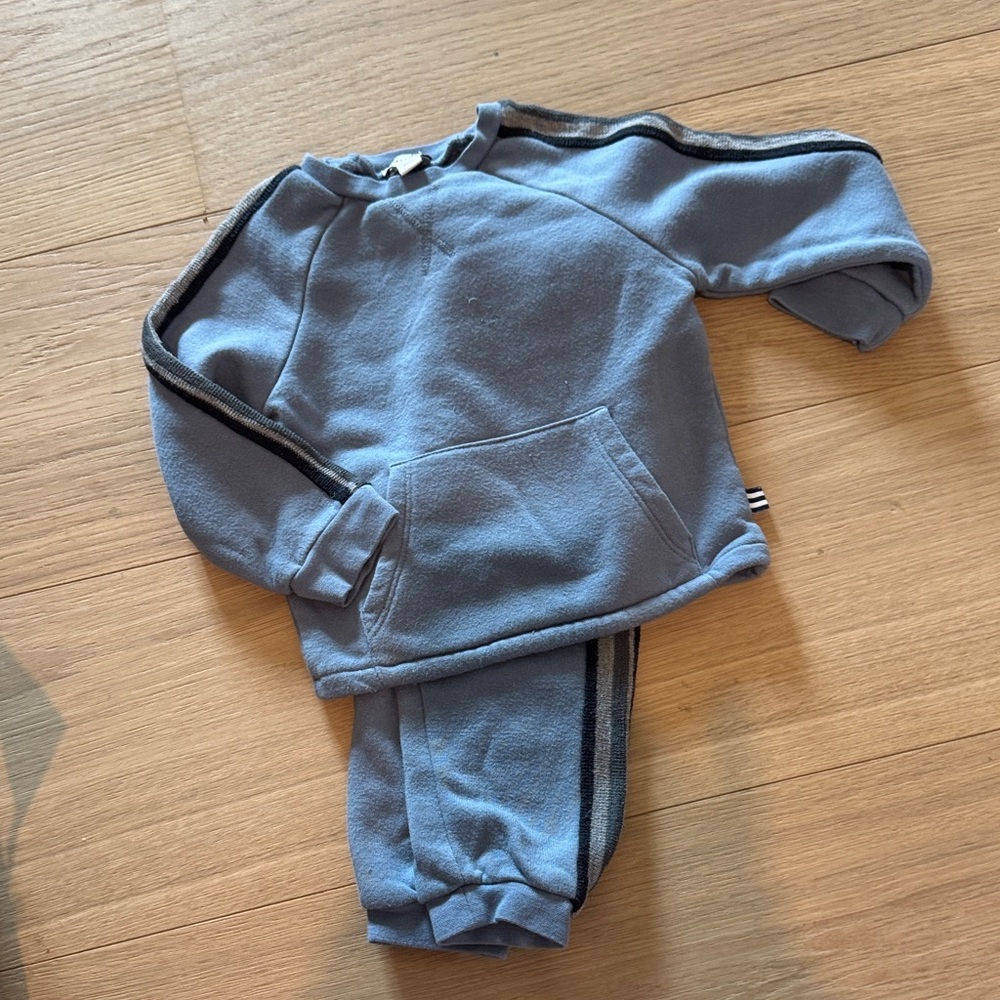 Splendid Kids Cozy Blue Jogger Pants - Blue